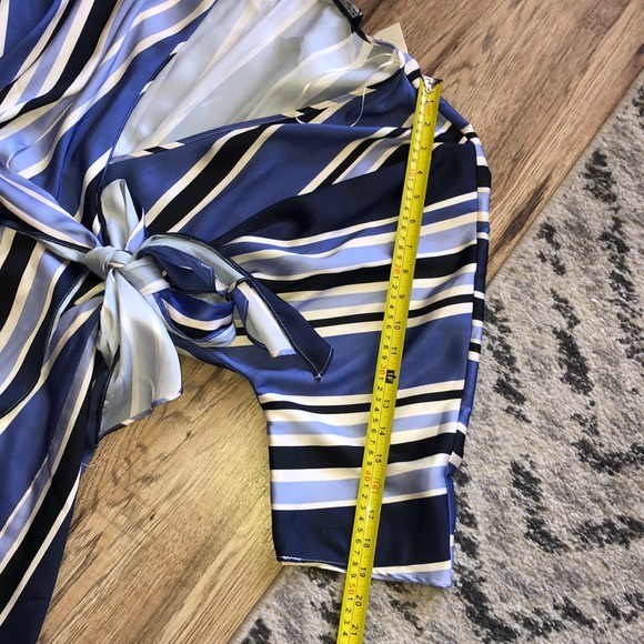 NEW!!! HP π₯³π₯³π₯³Zara Blue Striped Jumpsuit - Picture 10 of 16